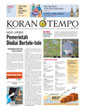 Cover Koran Tempo - Edisi 2009-05-29