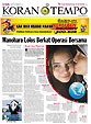 Cover Koran Tempo - Edisi 2009-06-01