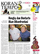 Cover Koran Tempo - Edisi 2009-06-21