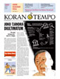 Cover Koran Tempo - Edisi 2009-06-26