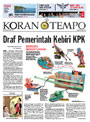 Cover Koran Tempo - Edisi 2009-07-01