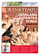Cover Koran Tempo - Edisi 2009-08-18