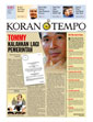 Cover Koran Tempo - Edisi 2009-08-27