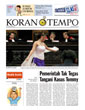 Cover Koran Tempo - Edisi 2009-08-28