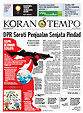 Cover Koran Tempo - Edisi 2009-08-31