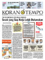 Cover Koran Tempo - Edisi 2009-09-25
