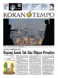 Cover Koran Tempo - Edisi 2009-09-28