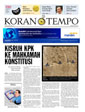 Cover Koran Tempo - Edisi 2009-10-07
