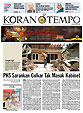 Cover Koran Tempo - Edisi 2009-10-12