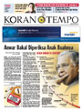 Cover Koran Tempo - Edisi 2009-10-14