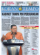 Cover Koran Tempo - Edisi 2009-10-22