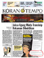 Cover Koran Tempo - Edisi 2009-10-26