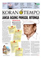 Cover Koran Tempo - Edisi 2009-10-27