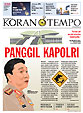 Cover Koran Tempo - Edisi 2009-11-02
