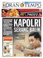 Cover Koran Tempo - Edisi 2009-11-06