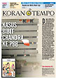 Cover Koran Tempo - Edisi 2009-11-11