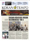 Cover Koran Tempo - Edisi 2009-11-16