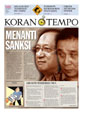 Cover Koran Tempo - Edisi 2009-11-18