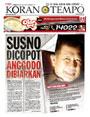 Cover Koran Tempo - Edisi 2009-11-25