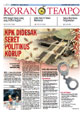 Cover Koran Tempo - Edisi 2010-01-16