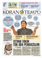 Cover Koran Tempo - Edisi 2010-01-25