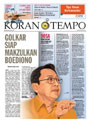 Cover Koran Tempo - Edisi 2010-01-29