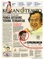 Cover Koran Tempo - Edisi 2010-03-09