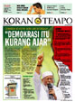Cover Koran Tempo - Edisi 2010-08-10