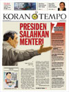 Cover Koran Tempo - Edisi 2010-08-24