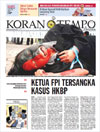 Cover Koran Tempo - Edisi 2010-09-16