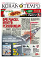 Cover Koran Tempo - Edisi 2010-10-04