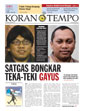 Cover Koran Tempo - Edisi 2010-11-11