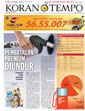 Cover Koran Tempo - Edisi 2010-12-13