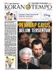 Cover Koran Tempo - Edisi 2011-01-20
