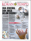 Cover Koran Tempo - Edisi 2011-01-22