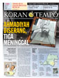 Cover Koran Tempo - Edisi 2011-02-07