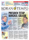Cover Koran Tempo - Edisi 2011-03-07