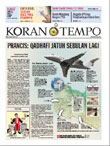 Cover Koran Tempo - Edisi 2011-03-25