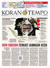 Cover Koran Tempo - Edisi 2011-04-18