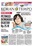 Cover Koran Tempo - Edisi 2011-05-06