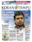 Cover Koran Tempo - Edisi 2011-06-14