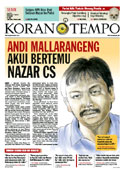 Cover Koran Tempo - Edisi 2011-07-04