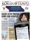 Cover Koran Tempo - Edisi 2011-07-13