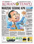 Cover Koran Tempo - Edisi 2011-07-30