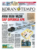 Cover Koran Tempo - Edisi 2011-08-01