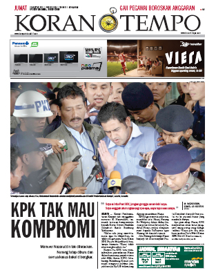 Cover Koran Tempo - Edisi 2011-08-19