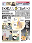 Cover Koran Tempo - Edisi 2011-09-13