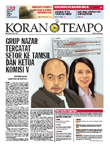 Cover Koran Tempo - Edisi 2011-09-19