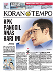 Cover Koran Tempo - Edisi 2011-09-22