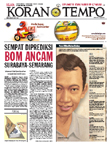 Cover Koran Tempo - Edisi 2011-09-27